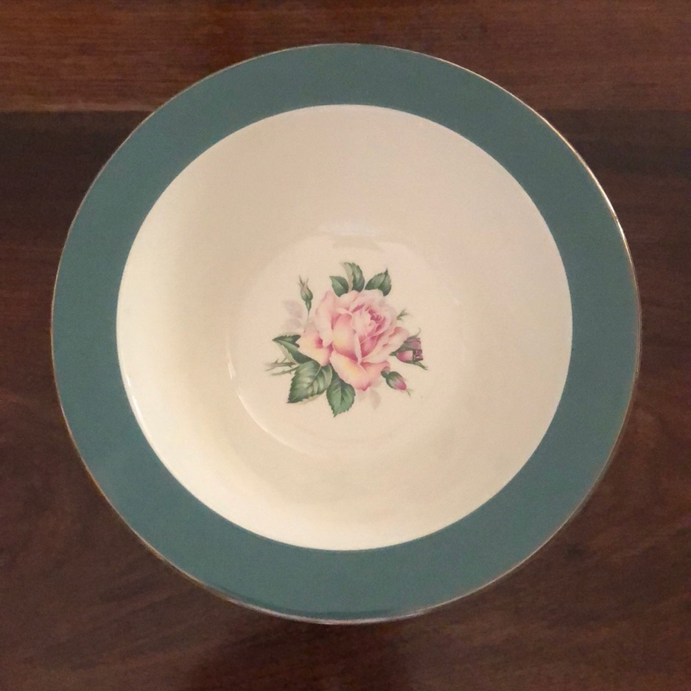 Vintage Cameo Serving Bowl